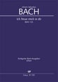 Cantata No. 133 SATB Full Score cover